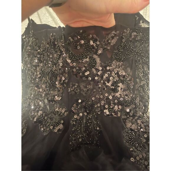 Mac Duggal Short Ruffle Tiered Dress NEW NWT - Picture 9 of 11